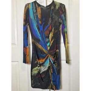 Ted Baker Women's Multicolored  Print Dress Size 0 London